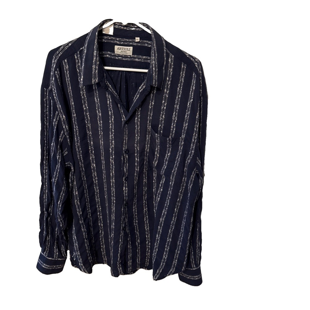 Vintage Artioli Made In Italy Mens Shirt XL